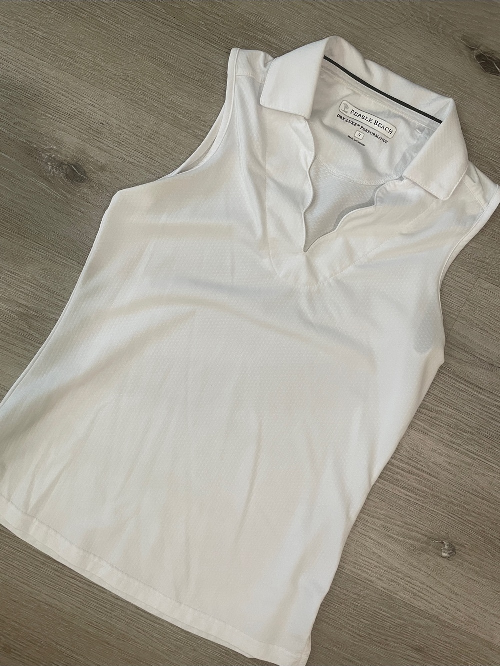 Pebble Beach Performance Sleeveless Golf Polo | Women’s Small